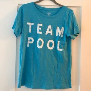 BNU - JCrew Vintage tee “TEAM POOL”